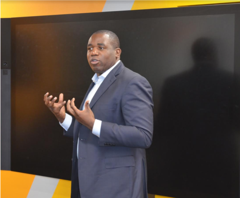 TOTTENHAM MP DAVID LAMMY REVEALS THE KEYS TO SUCCESS LTSB   David Lammy 